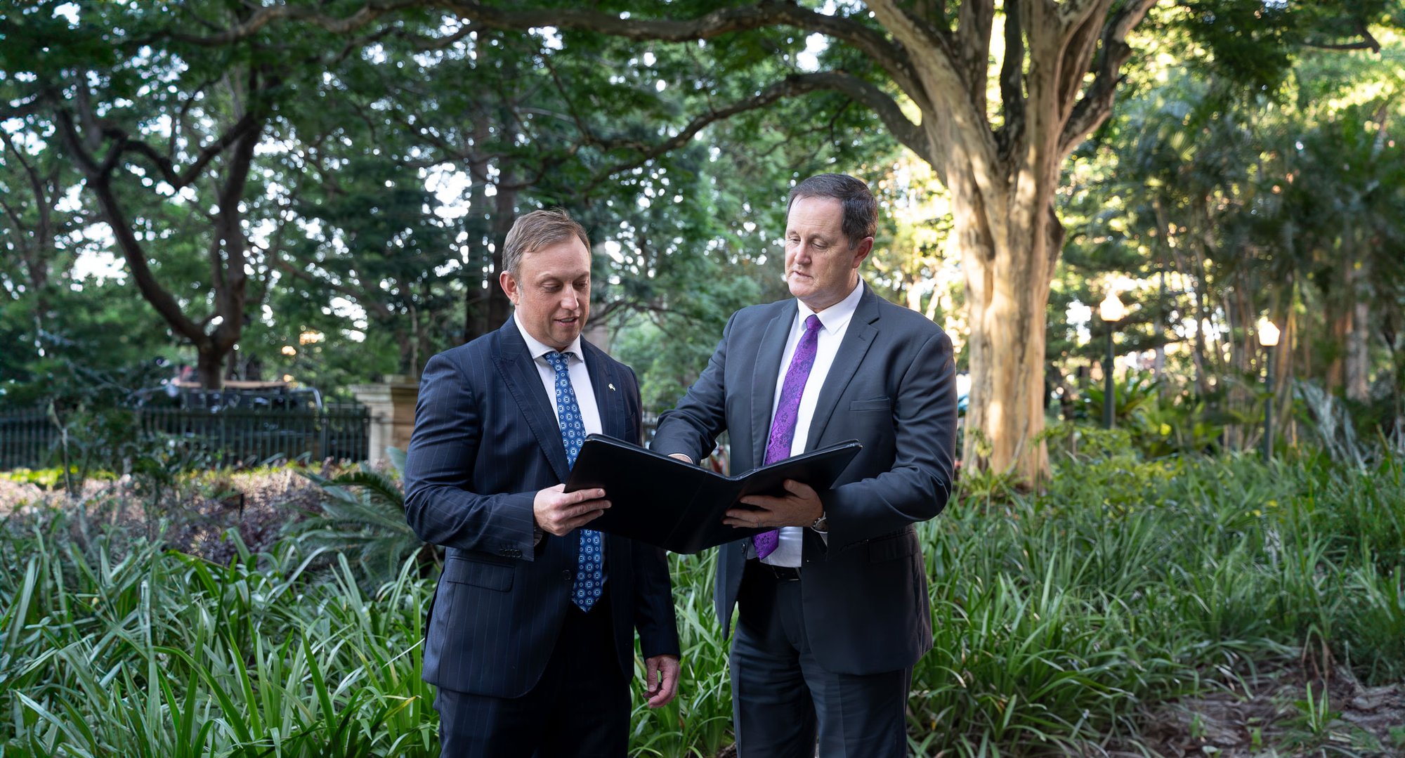 240306 Jason Hunt MP - Caloundra - with Premier Steven Miles 1